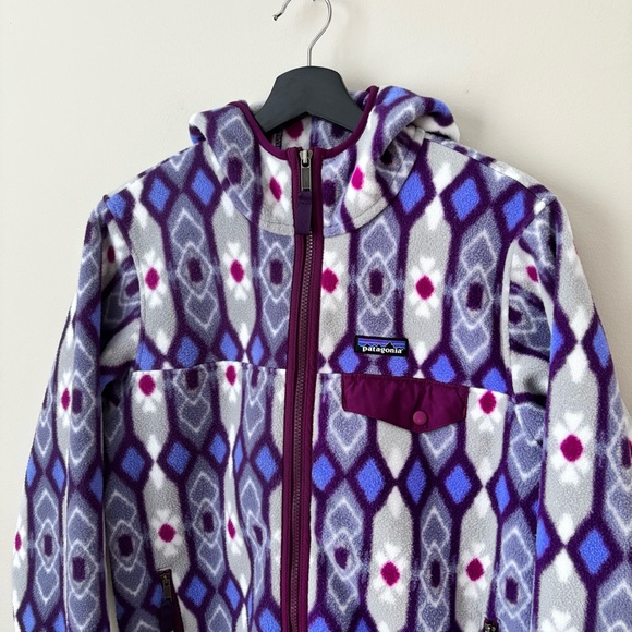 Patagonia W's Lightweight Snap-T Hooded Fleece Jacket M - Picture 2 of 10